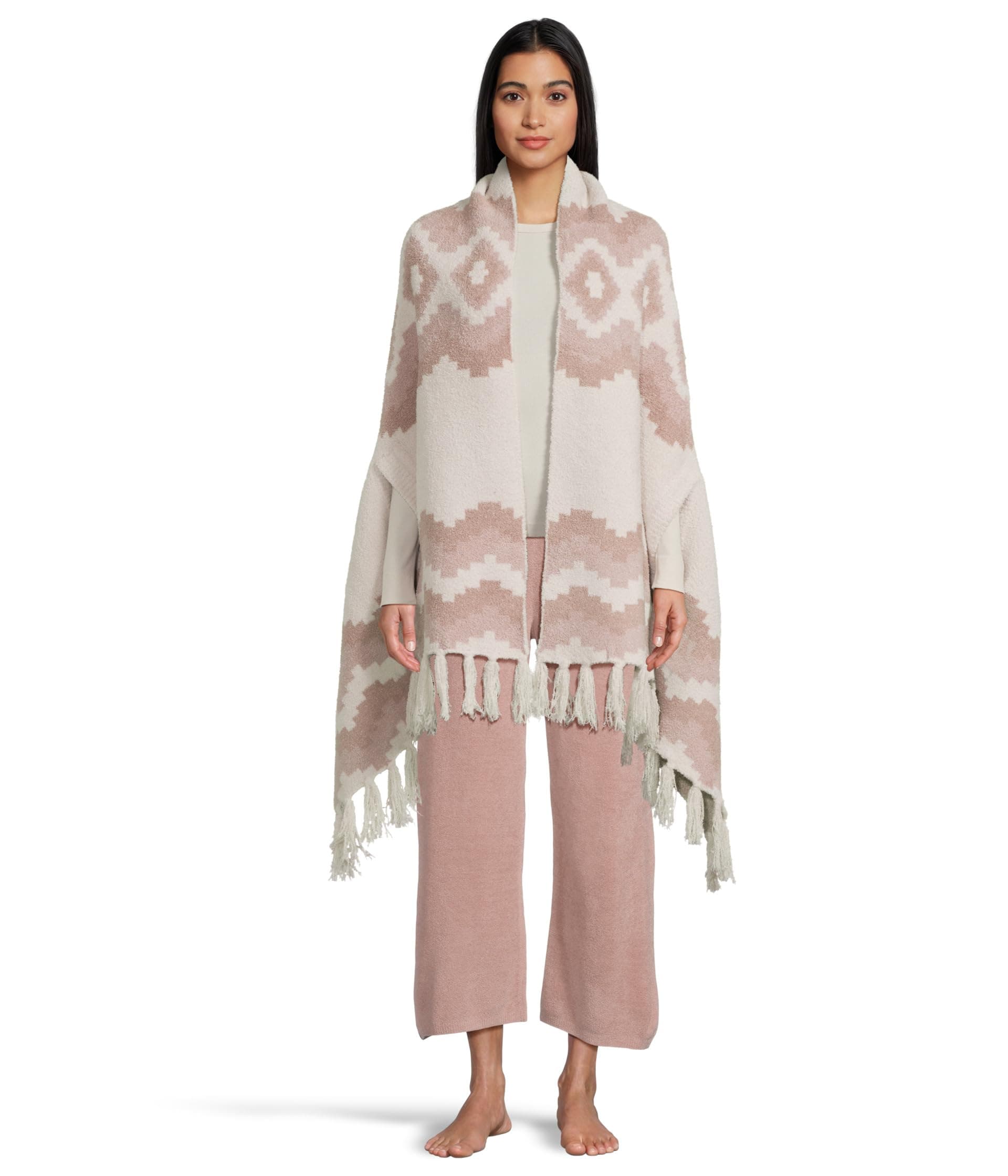 Barefoot Dreams CozyChic Mosaic Wrap — vista principal