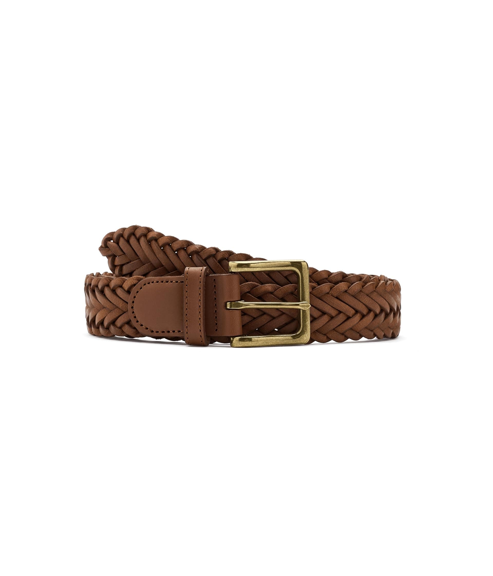 Brooks Brothers Braided Leather Belt — vista principal